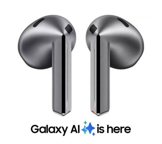 Samsung Galaxy Buds 3 - Wireless Bluetooth Noice Cancelling - Silver (SEALED)